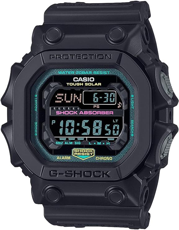 新品未使用 国内正規 カシオ CASIO Ｇ‐SHOCK GX-56MF-1JF Multi Fluorescent color ビッグケース タフソーラー 耐衝撃構造 防塵・防泥構造_画像2