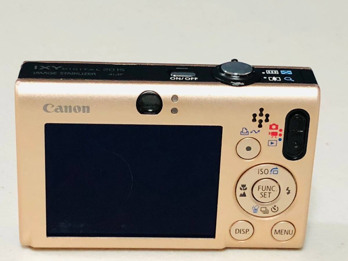 847A ジャンク品 Canon キャノン IXY DIGITAL 20 IS 付属品付 デジタルカメラ  デジカメの画像3