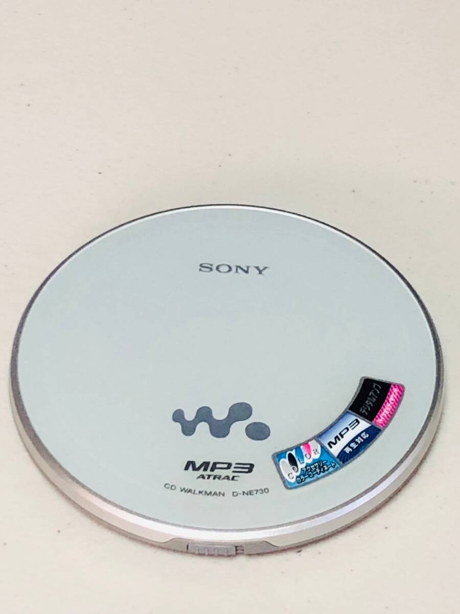 846A ジャンク品 SONY ソニー WALKMAN CDウォークマン D-NE730 MP3対応