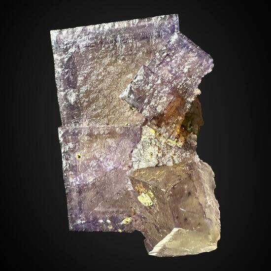 外国産鉱物標本 米国産 フローライト(蛍石)/キャルコパイライト(黄銅鉱)の画像7