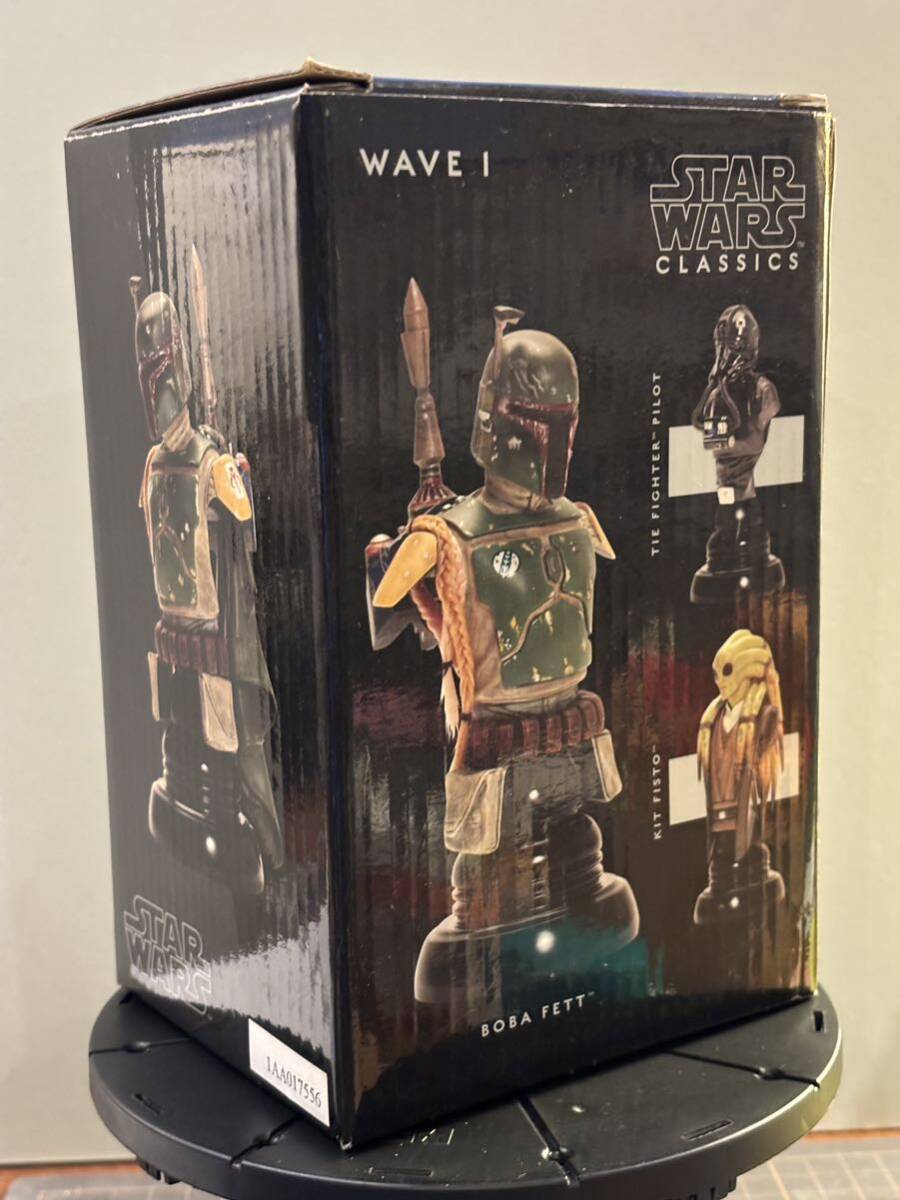 中古美品【ジェントルジャイアント スターウォーズ ボバフェット/ STARWARS CLASSICS / BOBA FETT / COLLECTIBLE BUST / GENTLE GIANT】の画像9