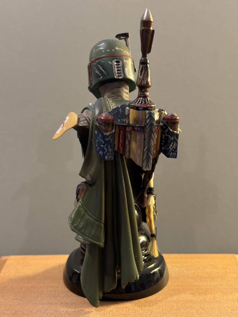 中古美品【ジェントルジャイアント スターウォーズ ボバフェット/ STARWARS CLASSICS / BOBA FETT / COLLECTIBLE BUST / GENTLE GIANT】の画像3