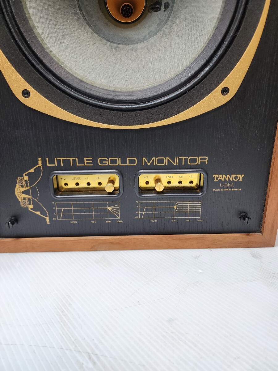 必見！！ TANNOY LGM LITTLE GOLD MONITOR タンノイ スピーカー ペア 音だし確認済み 格安売り切りの画像7