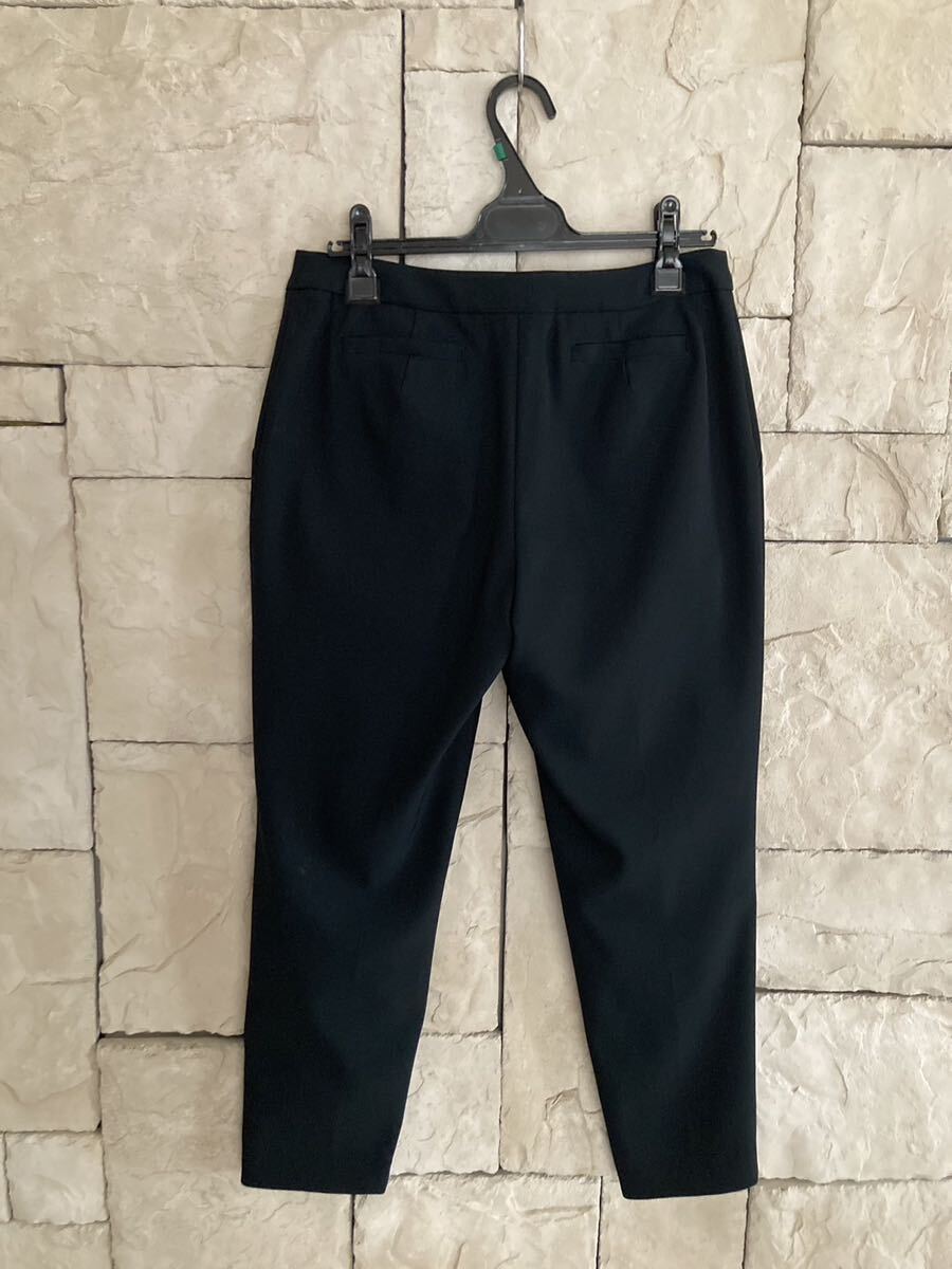HIROKO KOSHINO Hiroko Koshino pants cropped pants tuck pants lady's size : 40 color : black 