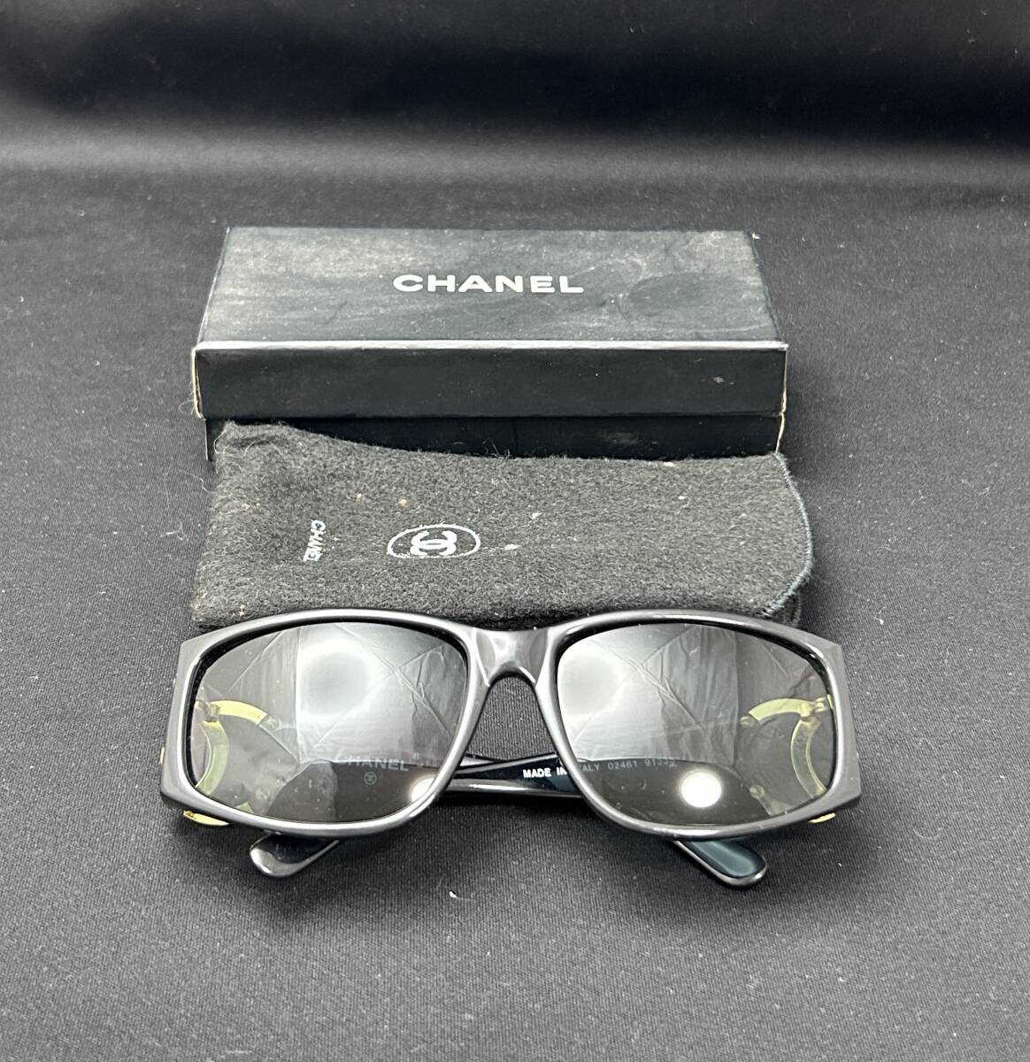 CHANEL Chanel солнцезащитные очки здесь Mark 02461 91235 с коробкой 