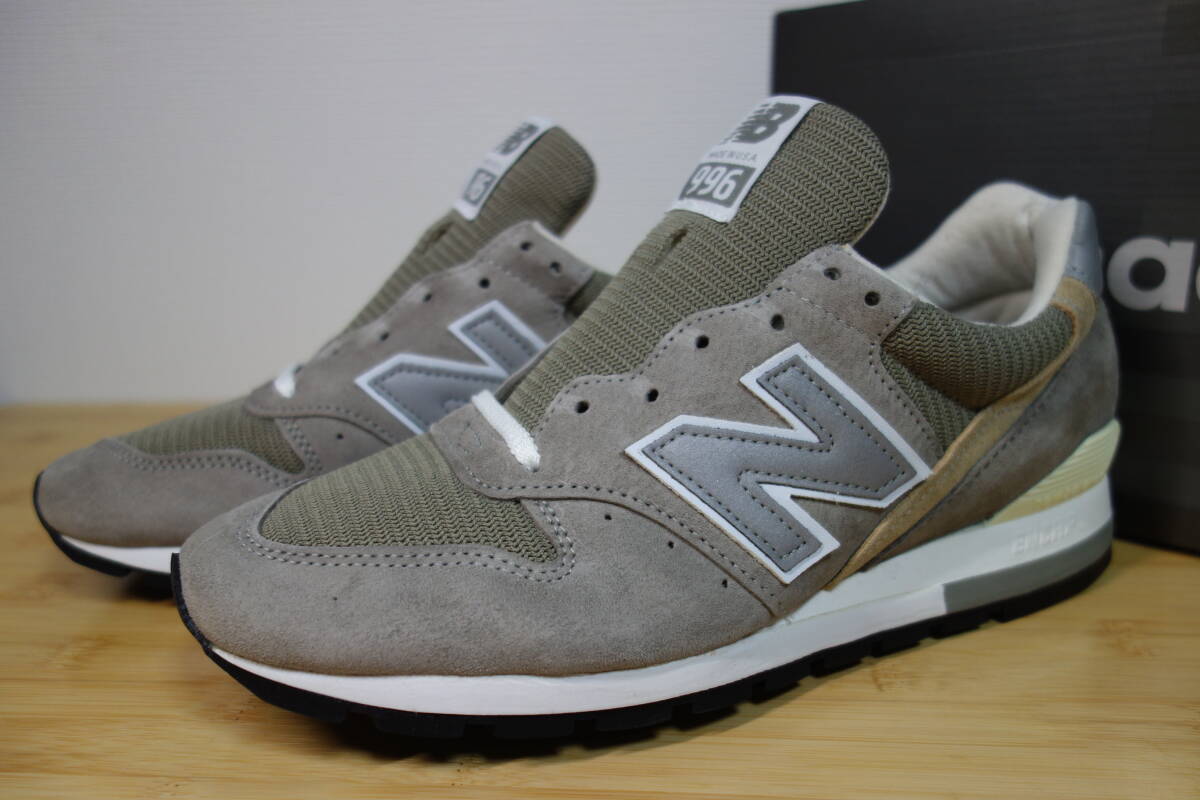  обычная цена 3.2 иен не использовался New Balance M996 27cm USA 576 990 991 992 993 995 996 997 998 1300 1400 1500 UK NCA NCB NV GY полная распродажа ограничение переиздание 