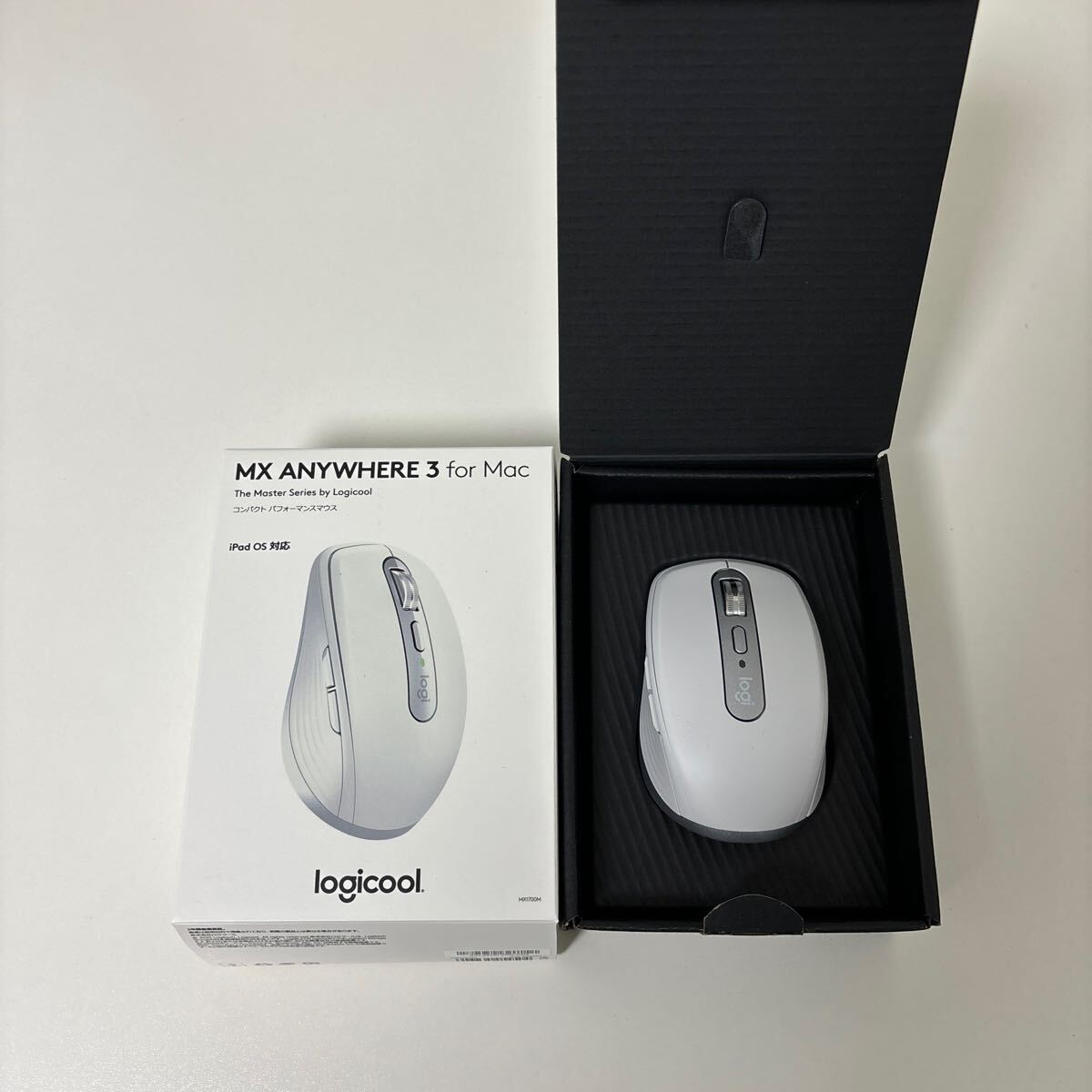 Logicoo ロジクール MX ANYWHERE 3 ワイヤレス モバイルマウス for Mac MX1700M Bluetooth 充電式 mac iPad OS 国内正規品