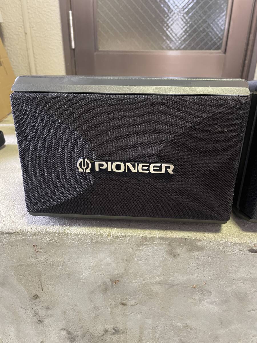  Pioneer pioneer speaker left right set used edge excellent sound out has confirmed 