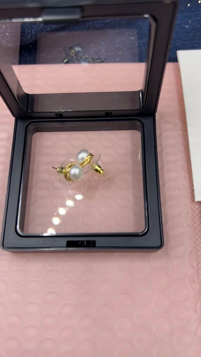レディース　ピアス　淡水真珠　可愛い　シルバー925 14Kコーティング