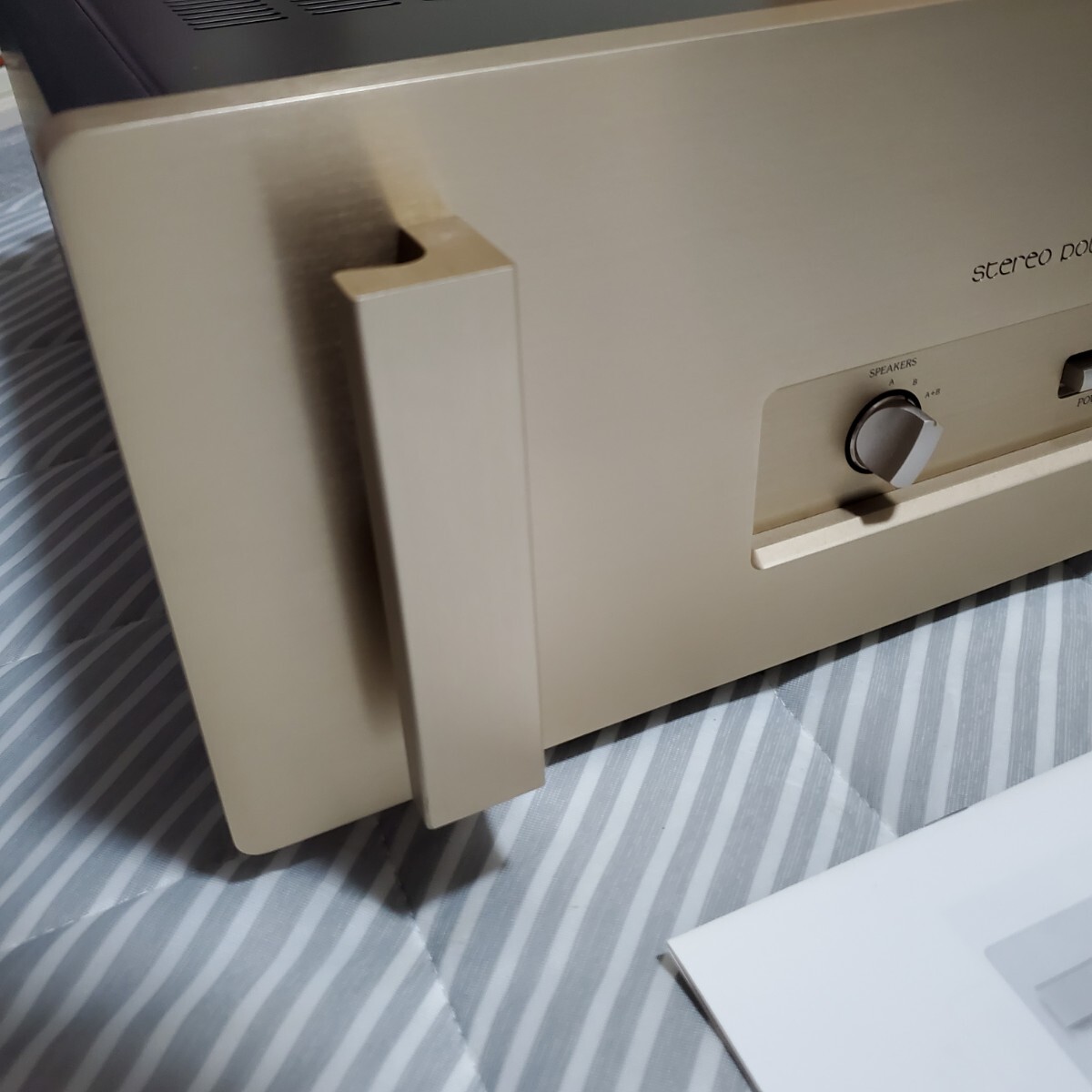 即決 accuphase p-350 パワーアンプ　動作品　元箱完備_画像2