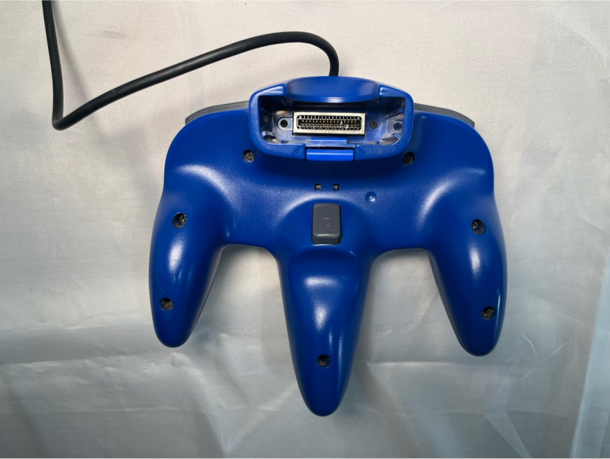 10359-8-SJ22- 任天堂 Nintendo - NINTENDO64 コントローラー -ブルー クリアブルーの画像4