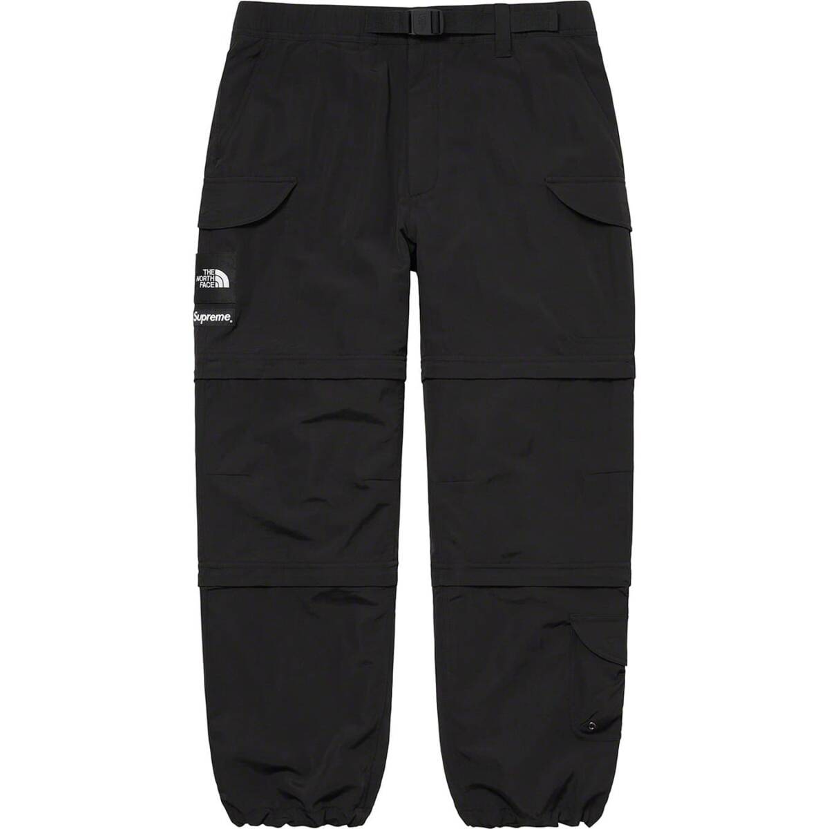 【送料無料】 Sサイズ 22ss Supreme The North Face Trekking Zip-Off Belted Pant Black 黒 ブラック シュプリーム ノースフェイス パンツ_画像1