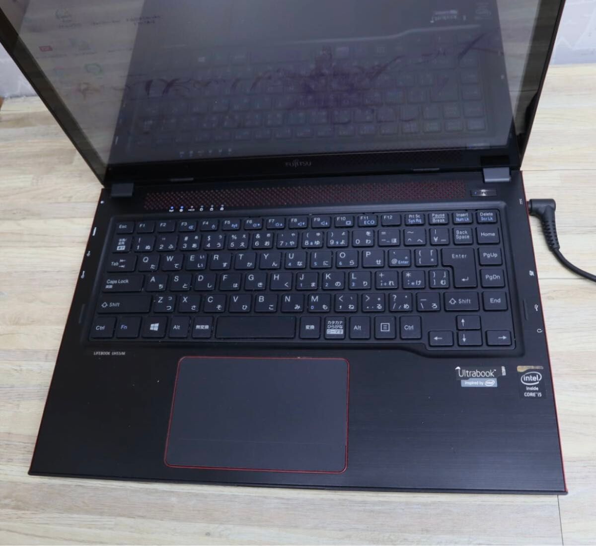 ★美品富士通500GB★FMV U55M Core i5-4200U Webカメラ Win11 MS OfficeノートPC56