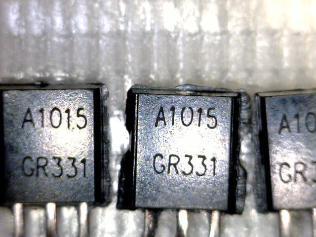 2SA1015-GR ＰＮＰトランジスター ( hFEチェック：325～365程度 ） 10個 管-12Gの画像3