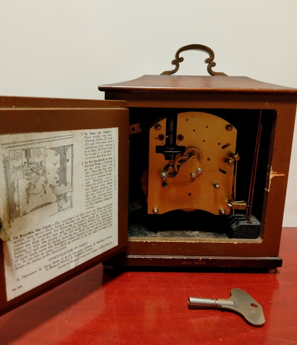 ELGINエルジンの置時計の画像1