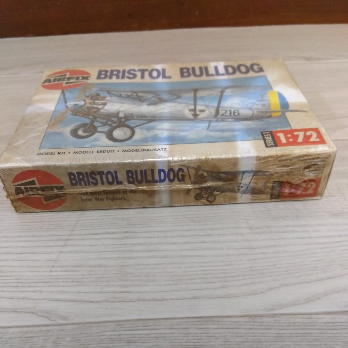 【F690】【未開封】 AIRFIX エアフィックス 1/72 BRISTOL BULLDOG 01083 プラモデル_画像2