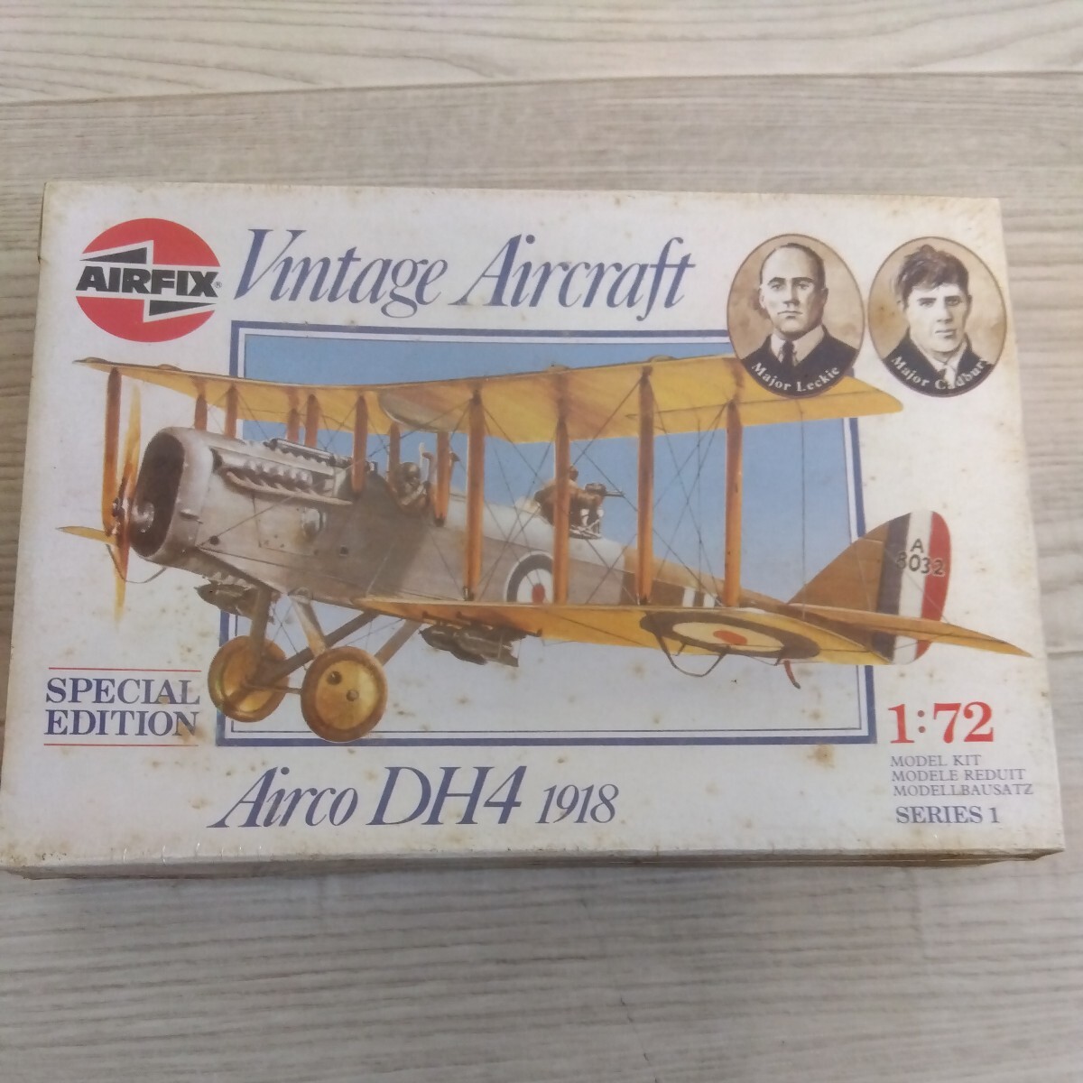 【F699】【未開封】 AIRFIX エアフィックス 1/72 Vintage Aircraft SPECIAL EDITION Airco DH4 1918 01079の画像1