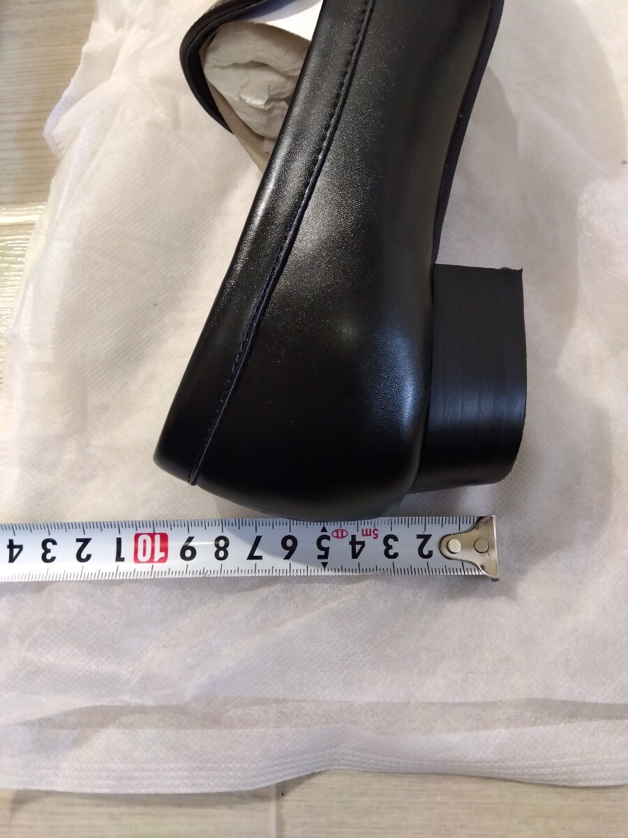 [F565][ не использовался ] velikokoveli здесь Loafer обувь 24.5cm черный женский 