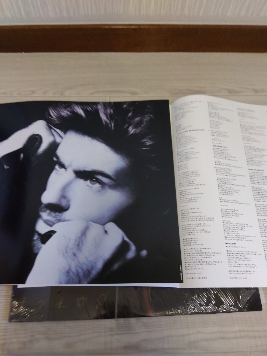 【F721】 George Michael ジョージ・マイケル 「Faith」 LP 12インチ Epic 28・3P-854 洋楽ポップス_画像9