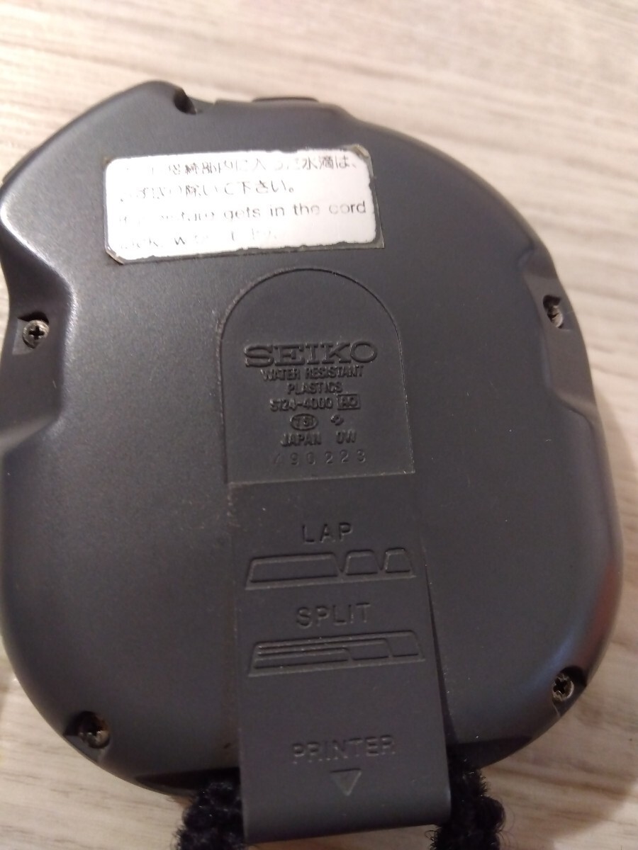 [F738] SEIKO Seiko SYSTEM STOP WATCH S129-4000 SYSTEM PRINTER SP12-01 LAP S124-4000 stopwatch 