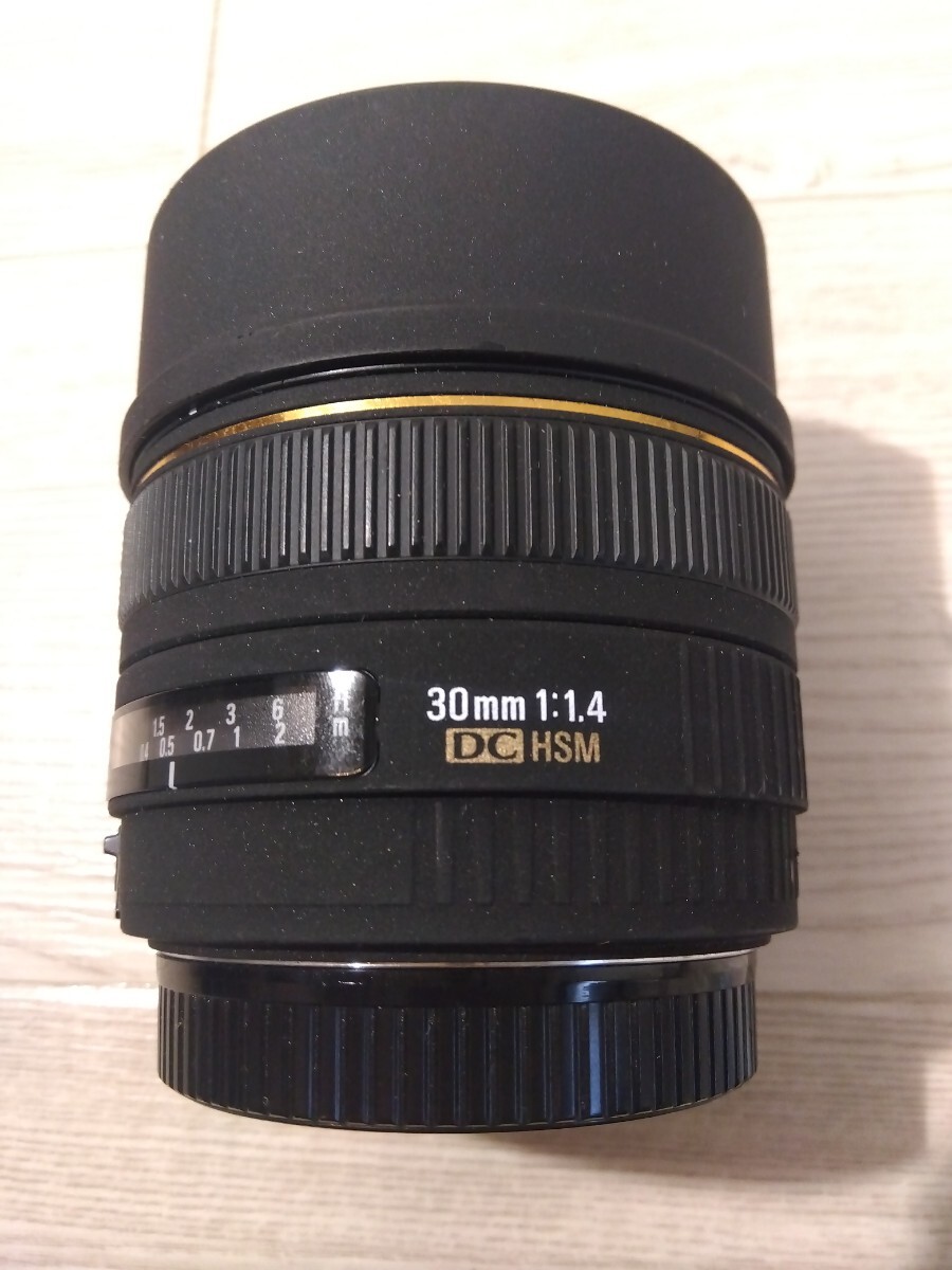 【F756】 シグマ SIGMA 30mm F1.4 EX DC HSM ニコン用 NIKONの画像2