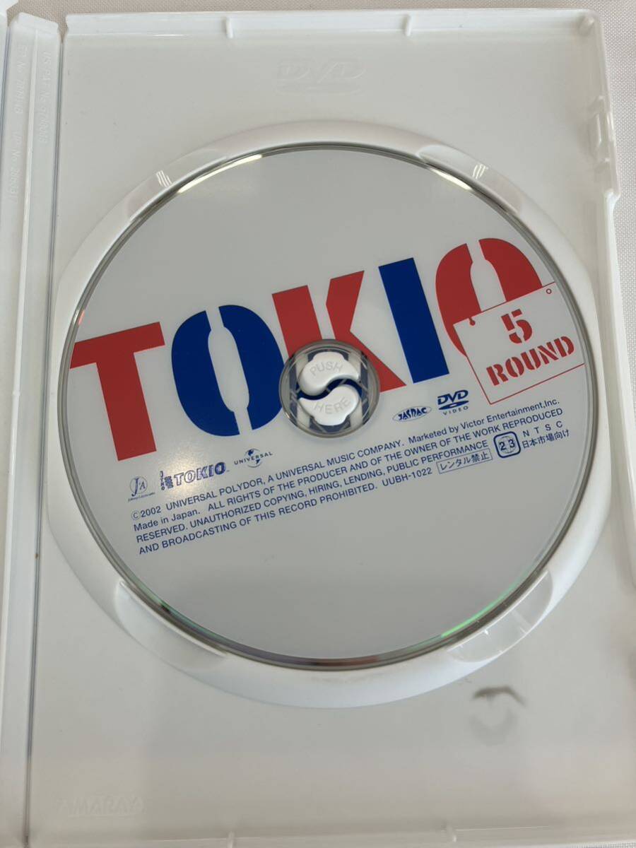 1円 TOKIO 【5 ROUND】PV集・DVDビデオ VIDEO CLIPS 2000 2枚セット 音楽 楽曲 ユニバーサル Sony Recordsの画像4