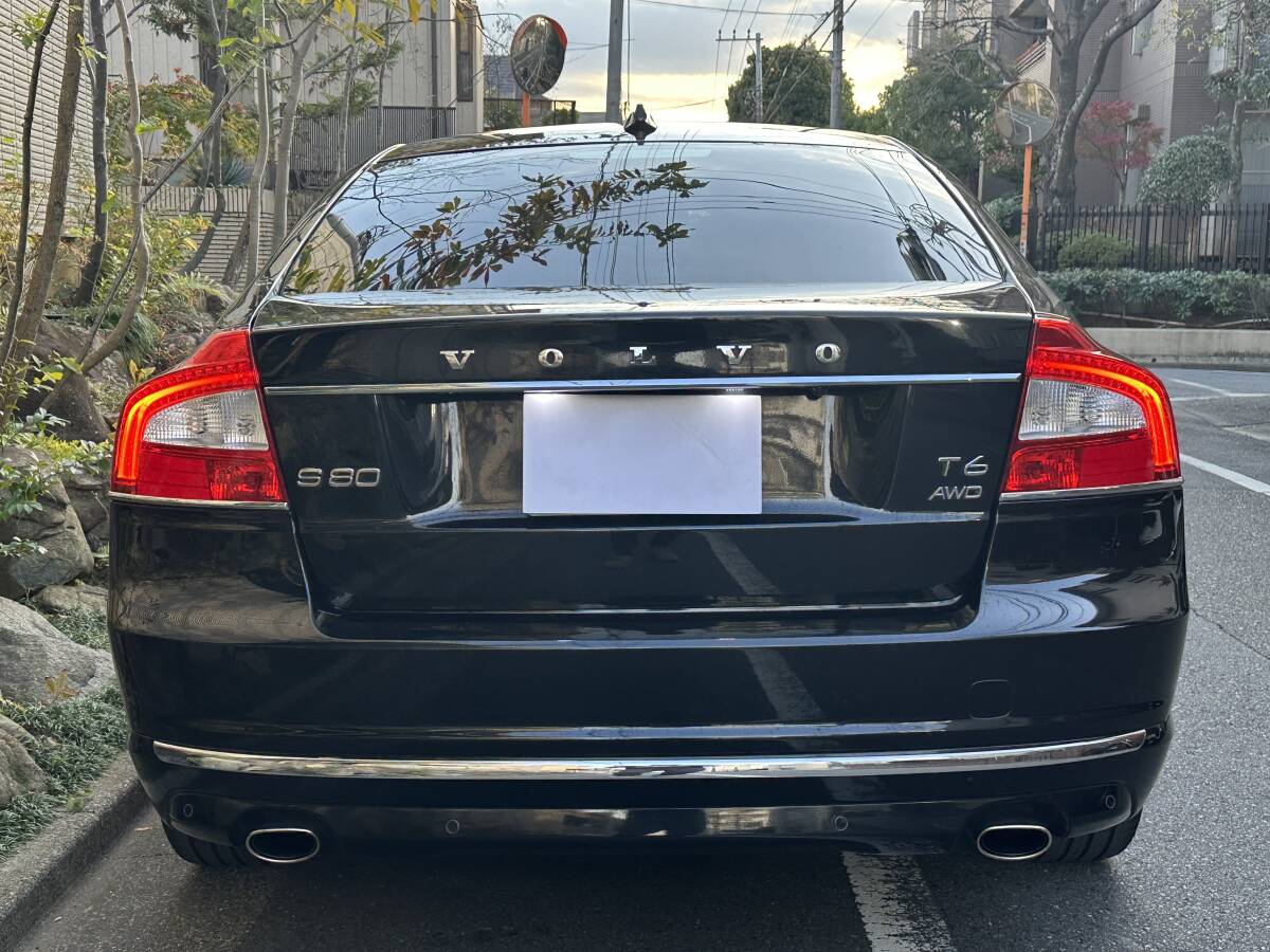 【美車・後期型】S80 T6 AWD アイシン製AT/レーダークルーズ/シートヒーター&クーラー/地デジ/バックカメラ/後席デュアルモニター/ETC　_画像10