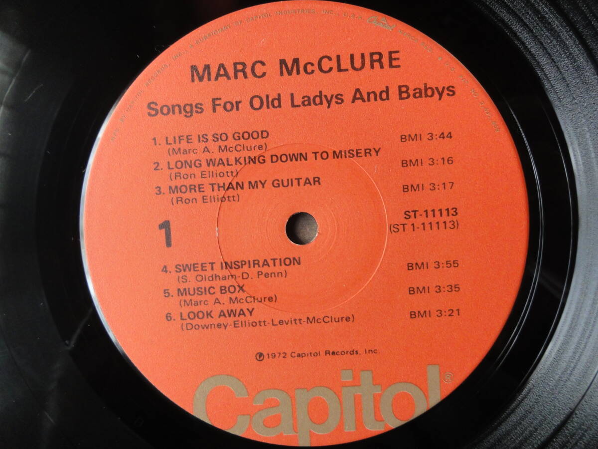 marc mcclure / songs for old ladys and babys ●US盤●_画像3