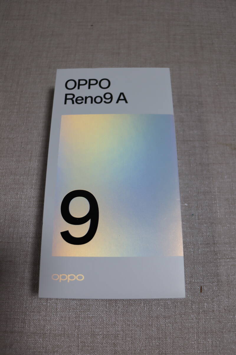 新品 OPPO Reno9 A SIMフリー ワイモバイル ナイトブラック_画像1