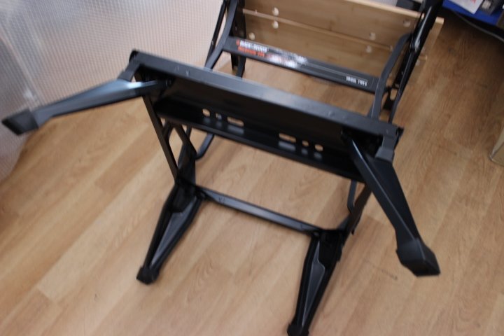 ○ブラック＆デッカー ワークメイト 作業台 WM225 【動作保証出品】BLACK & DECKER workmate225 DIY_画像3