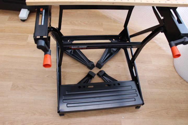 ○ブラック＆デッカー ワークメイト 作業台 WM225 【動作保証出品】BLACK & DECKER workmate225 DIYの画像2