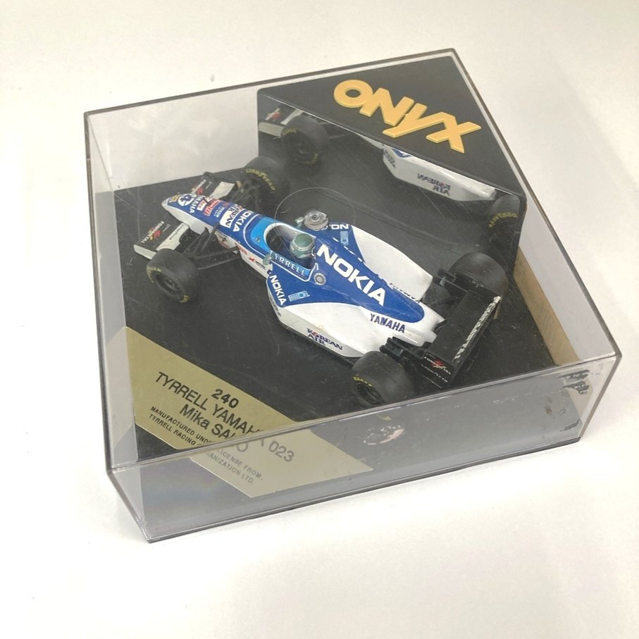 ●オニクス F1 ONYX 1/43 Onyx Tyrrell Yamaha 023 MIKA SALO ティレル ヤマハ 023 M.サロ 保管品の画像2