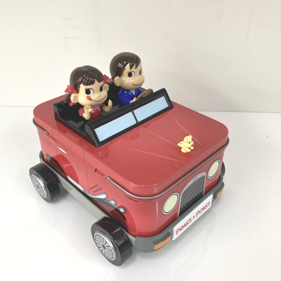 ●【レア・美品】ペコポコスイーツカー　レトロ ミニカー ペコちゃん ポコちゃん