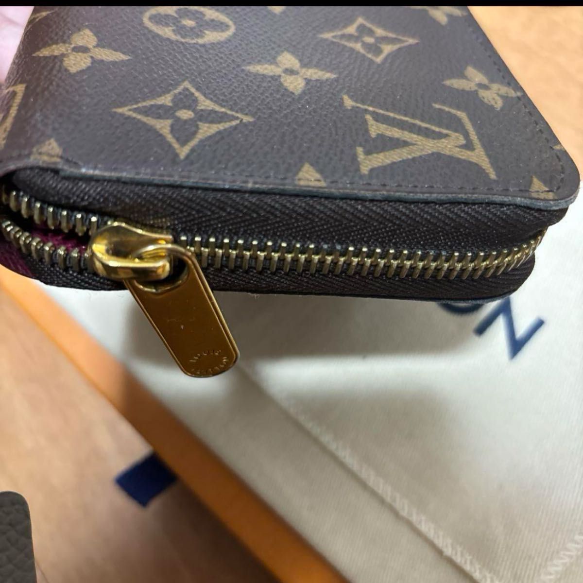 LOUIS VUITTON ルイヴィトン モノグラム ラウンドファスナー長財布 レザー 本革 ジッピーウォレット