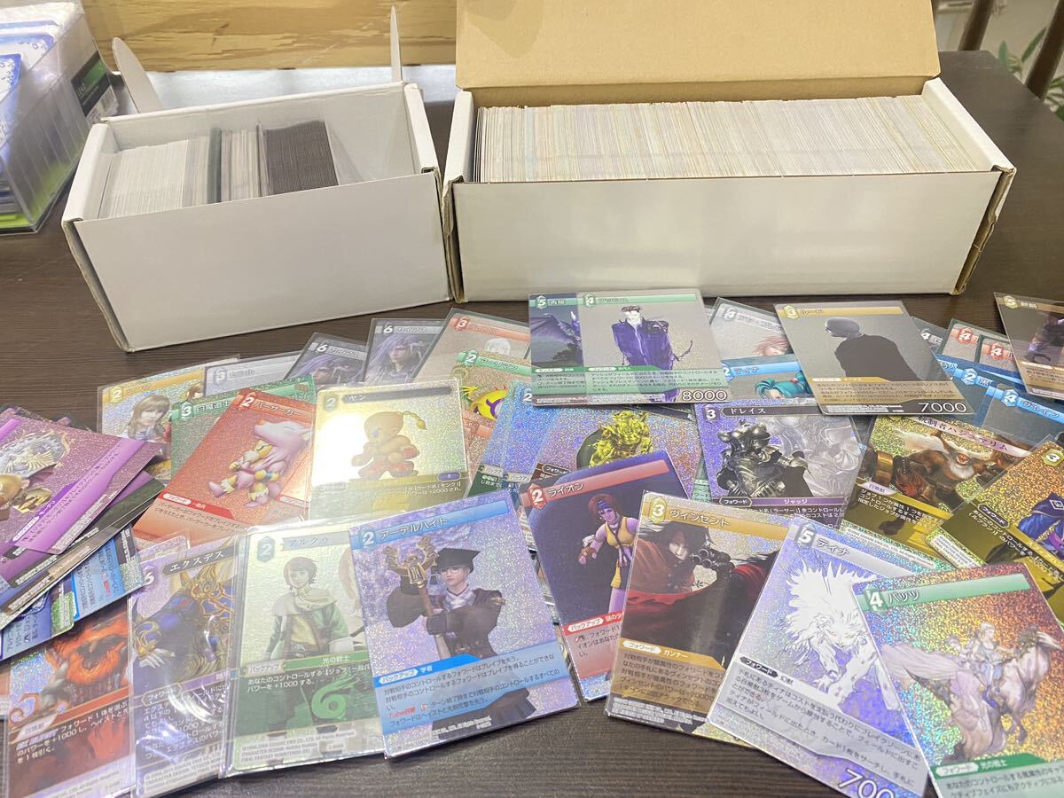 希少 ファイナルファンタジー FF TCG まとめセット C U R S など レアカード多数 約1,000枚以上の画像1