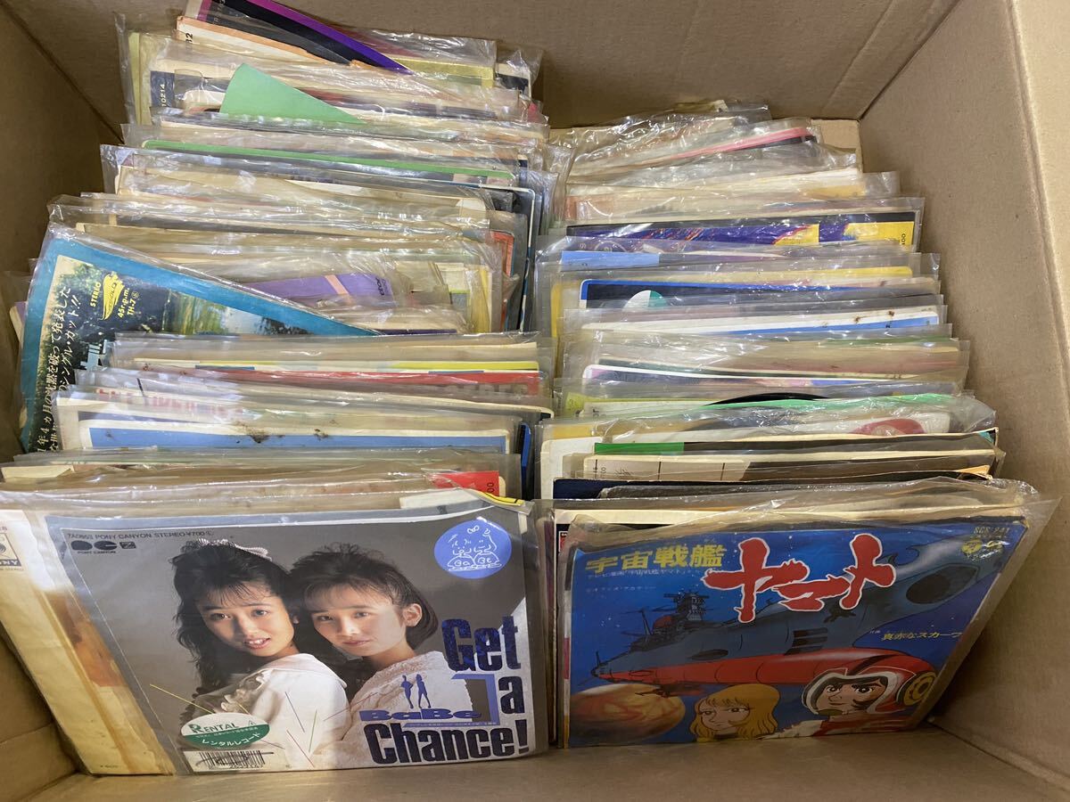  record set sale approximately 130 sheets idol record anime record abroad record? great number!