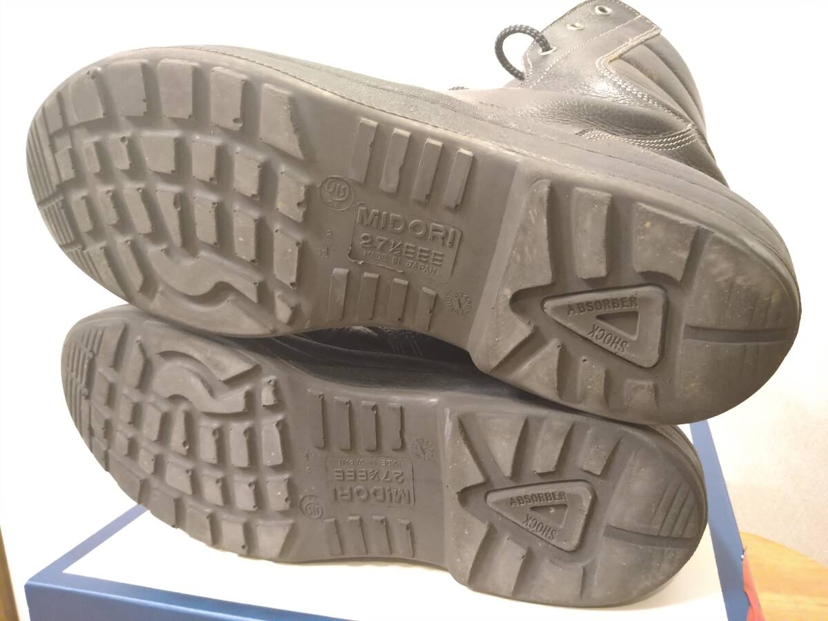 中古品 ミドリ安全 快適安全靴 ハイ・ベルデ コンフォート ＣＦ１２０Y  27.5cm EEEの画像6