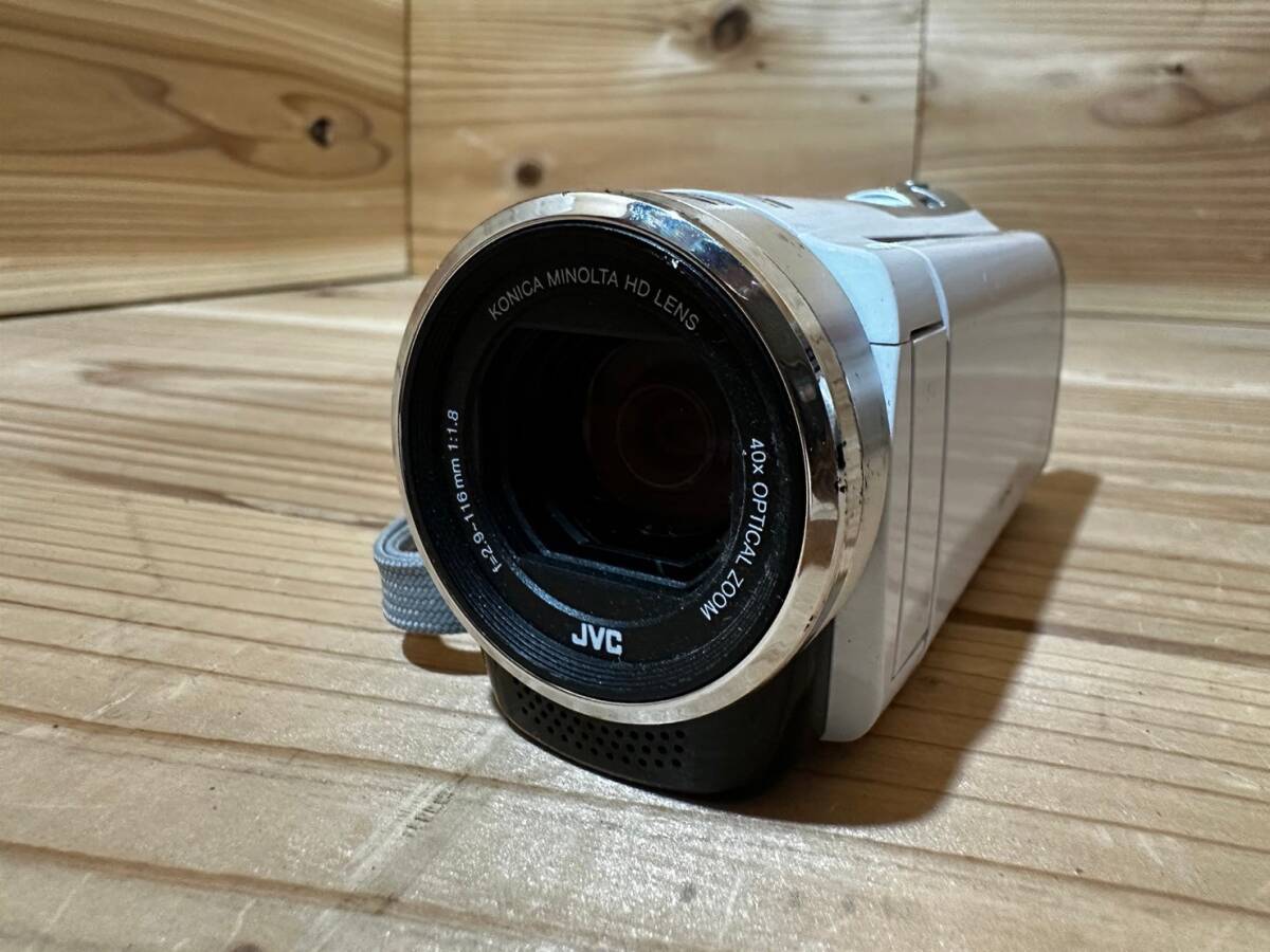  KENWOOD ケンウッド JVC デジタルビデオカメラ ビデオカメラ カメラ GZ-HM99-W 2014年製の画像2