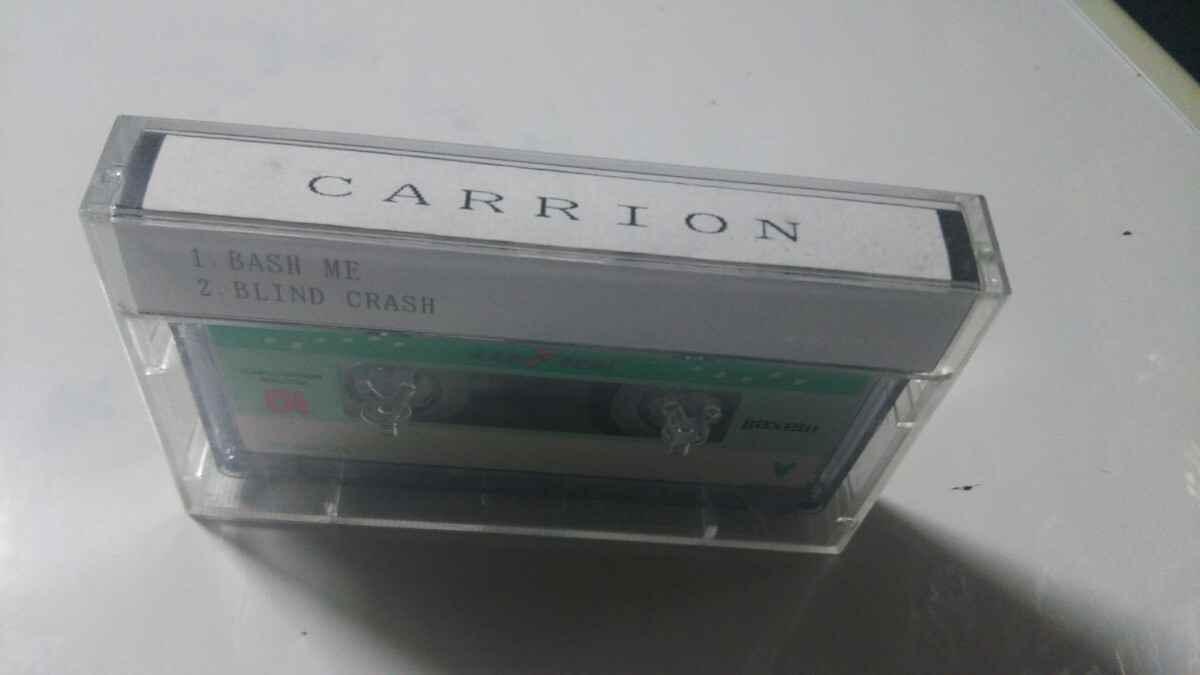 CARRION『DEMONSTRATION TAPE』デモテープ ジャパメタ スラッシュメタル ヘヴィメタル インディーズの画像2