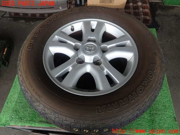 2UPJ-97729041]ランクル100系(HDJ101K)タイヤ　ホイール　1本(1) 275/60R18 中古_画像2