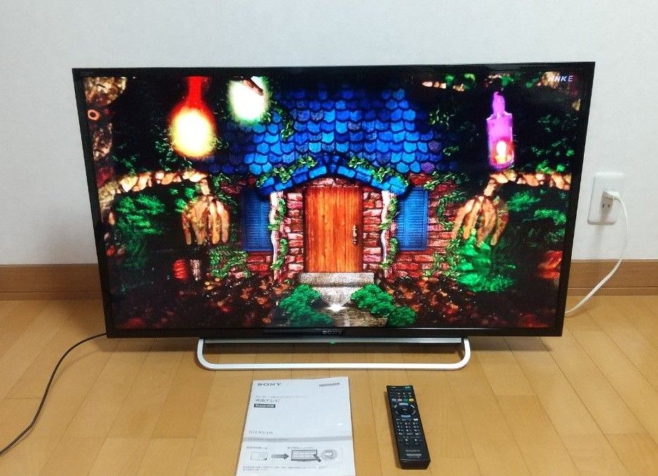 【美品】SONY KDL-40W600B アプリ内蔵 YouTube アマゾンプライム ソニー 液晶テレビ 40インチ 40型