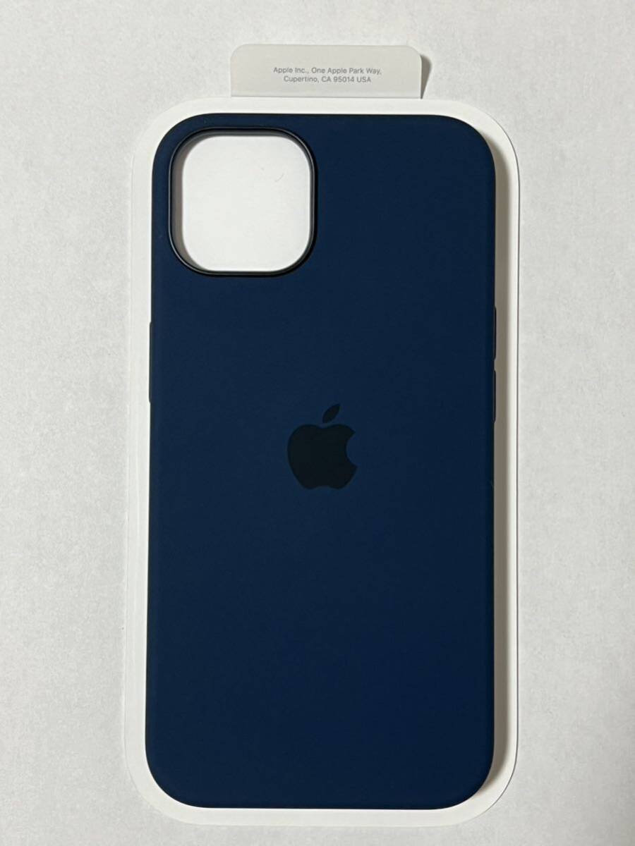 * не использовался *Apple оригинальный *iPhone 13 силиконовый чехол (a винт голубой )