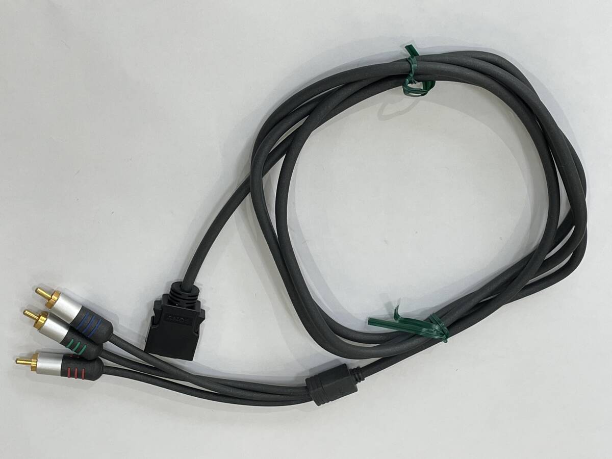 *[ rare records out of production goods top class RCA terminal =D terminal AV cable ]SONY( Sony ) VMC-DP20CV D terminal component video connection cable 2m* operation goods 