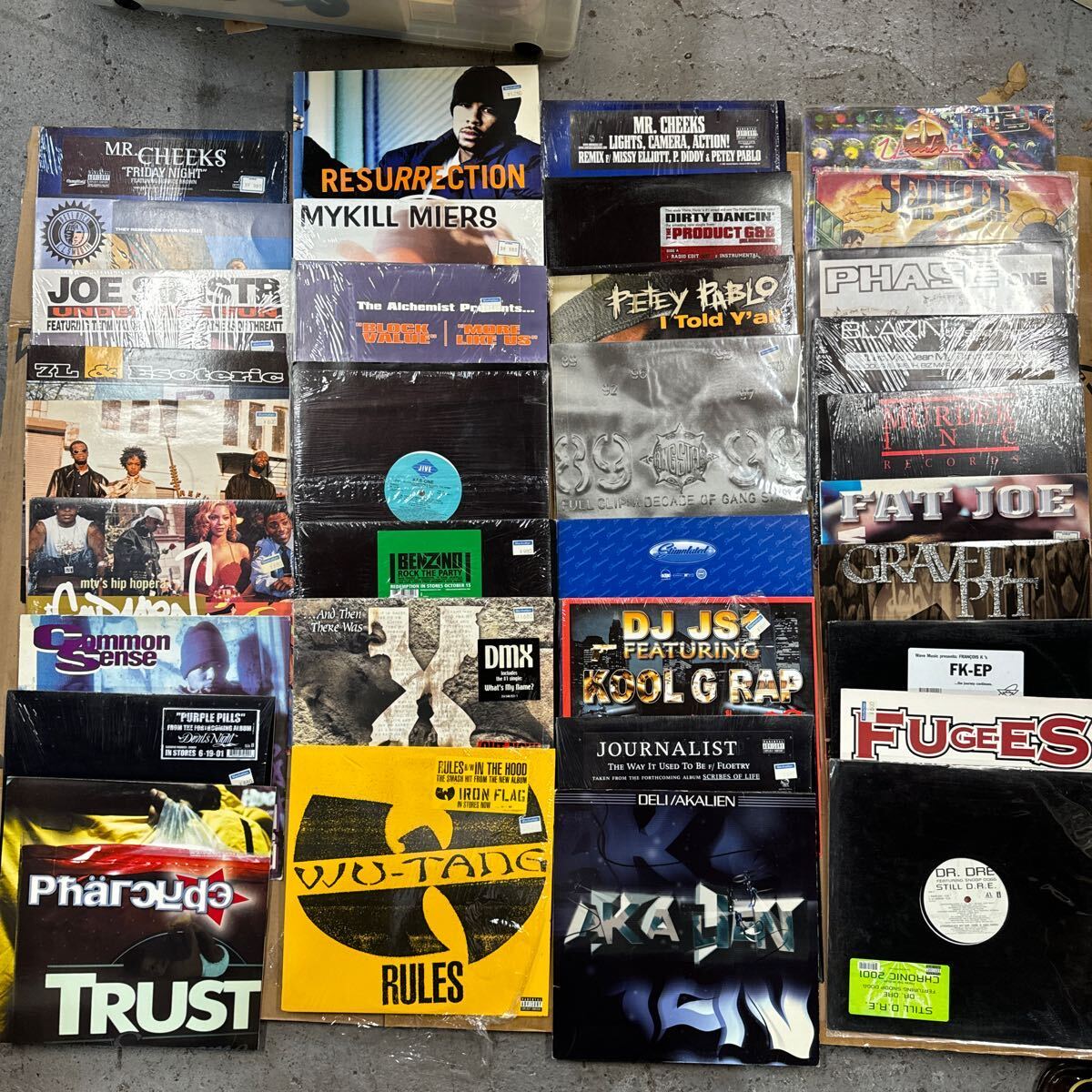 HIPHOP その他 LP レコード 112枚 まとめ DR.DRE/NAS/PUBLIC ENEMY/ICE CUBE/DMX/WU-TANG/MOBB DEEP/2PAC/FAT JOE/KRS ONE/EMINEMの画像3