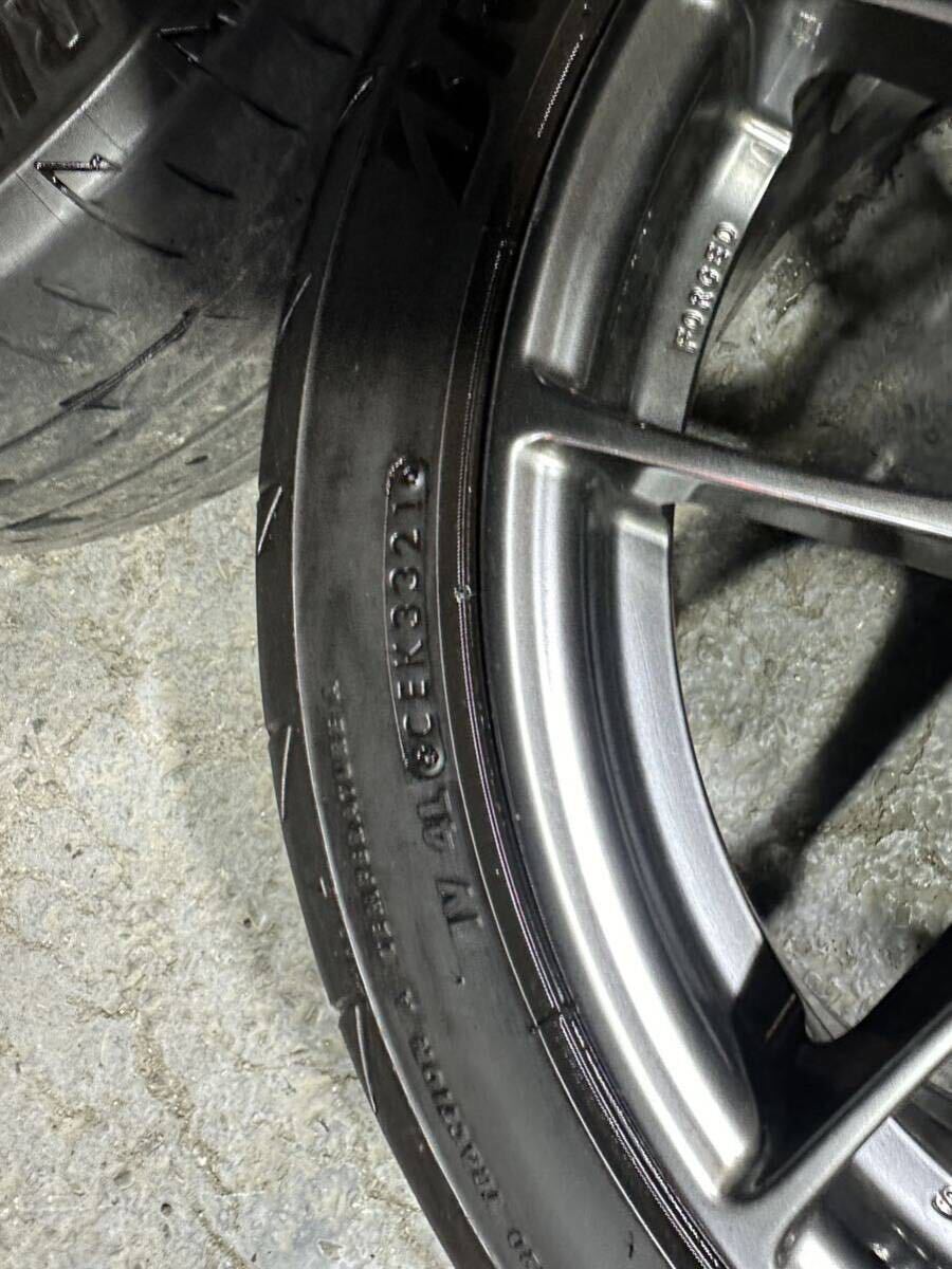 BBS RF 17インチ 7j RF523 5H 5穴 PCD 112 +45 ダイヤモンドブラック 4本 セット BBS ラグボルト BS アドレナリン タイヤ おまけ_画像7