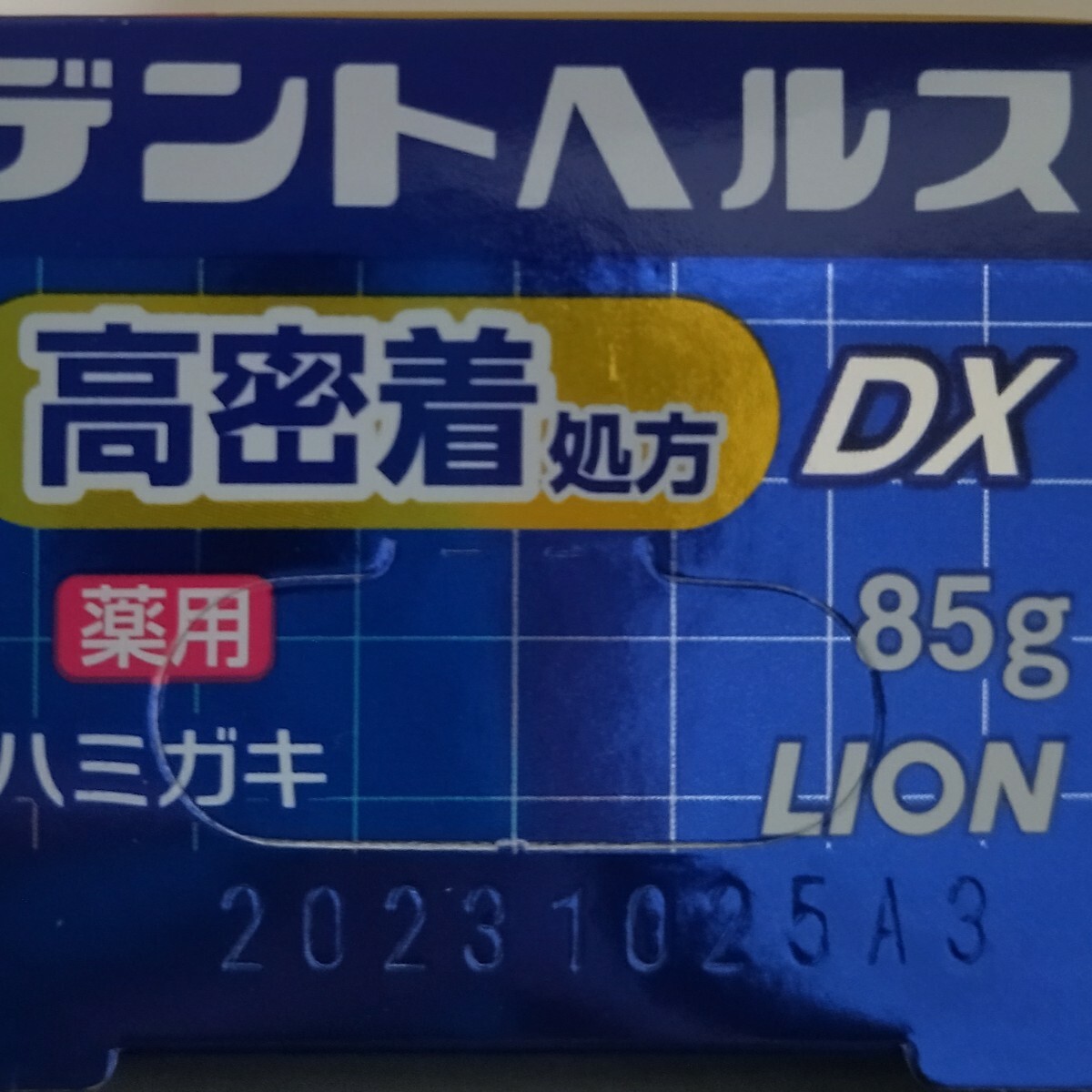 ライオン デントヘルスDX 85g_画像3