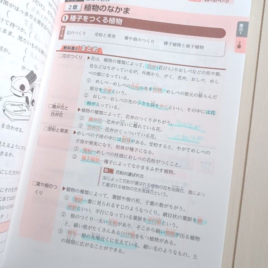 中学教科書ガイド 理科 1年 大日本図書版 教科書ガイド