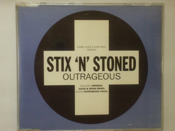 ●CDs●Judge Jules & John Kelly pre. Stix 'N' Stoned / Outrageous●Jules & Skins・Positiva●2,500円以上の落札で送料無料!!_画像1