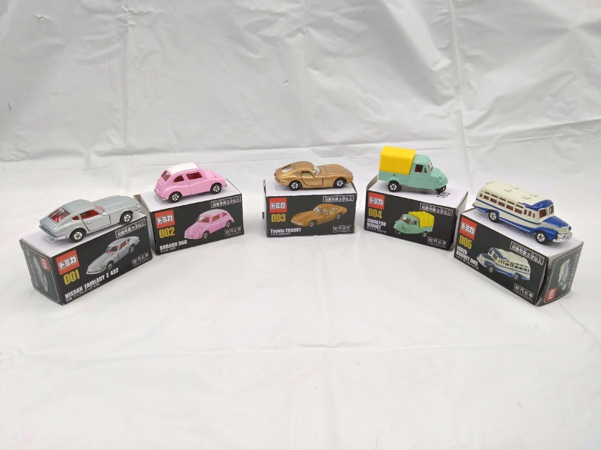 【TAKARA TOMY】タカラトミー トミカ TOMICA 歴代名車コレクション まとめ 001 002 003 004 005 5台 美品 中古/kt2004_画像2