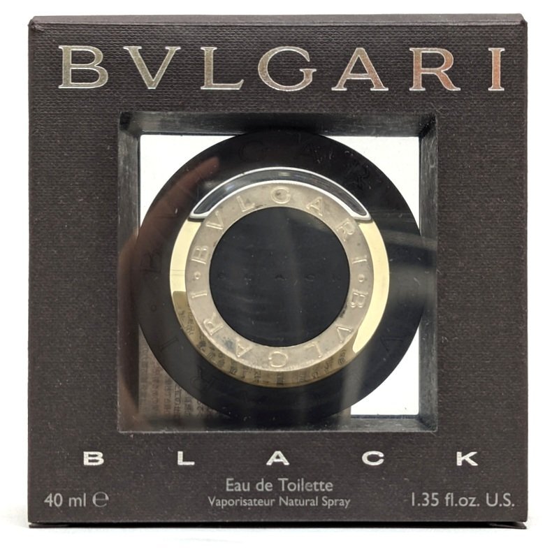 ★【BVLGARI/ブルガリ】ブラック オードトワレ 40ml スプレー 香水/中古品/ab4672_画像1